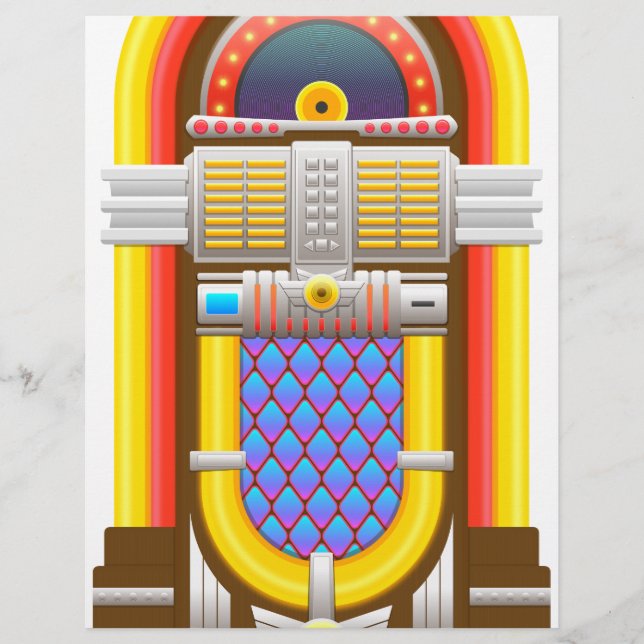 50er altmodische Jukebox (Vorderseite)