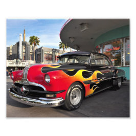 50er Jahre amerikanischer Hot-Rod Fotodruck