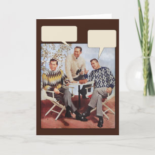 50er-Jahre-Sweater-Typen Karte