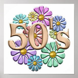 50er Retro Poster