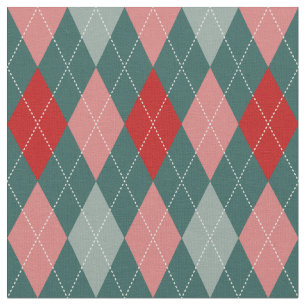50er Retro Raute Fabric Stoff