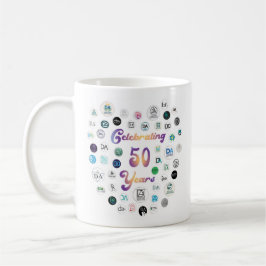 50th Anniversary 50 Logos Tasse