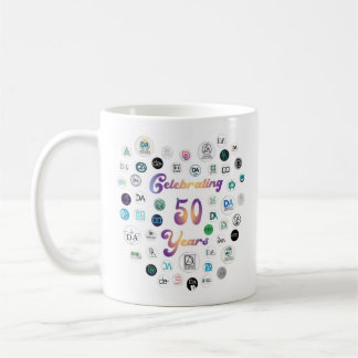 50th Anniversary 50 Logos Tasse