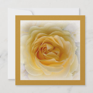 50th Anniversary Einladung - Soft Gold Rose
