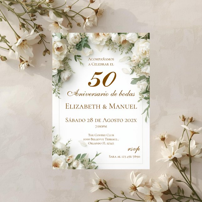 50th Anniversary invitation (Créateur téléchargé)