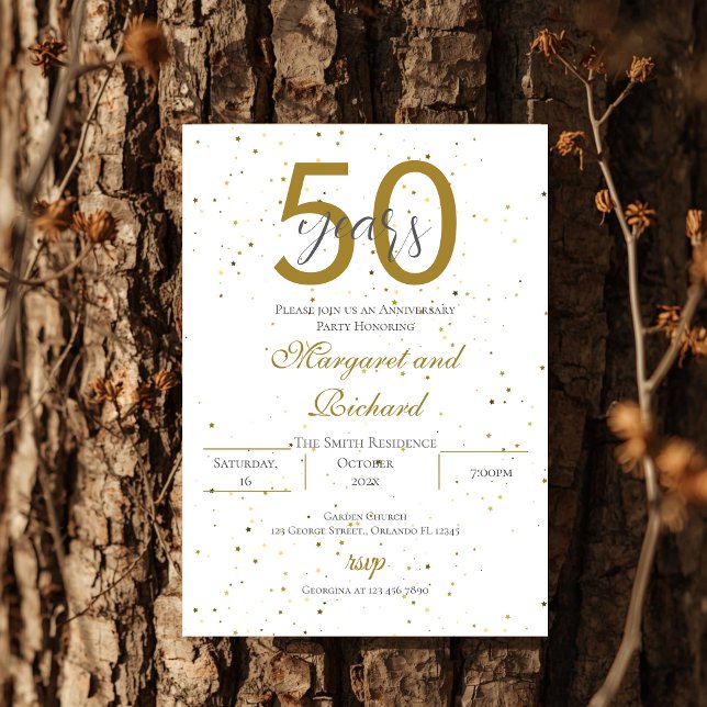 50th anniversary invitation (Créateur téléchargé)