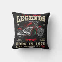 50th Birthday Man Biker Motorcycle Chopper 1975