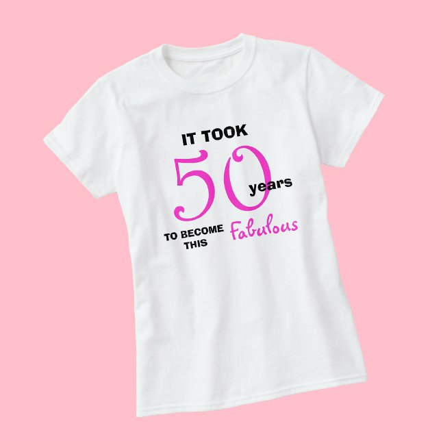50th Birthday TShirts - 50 und fabulous (Von Creator hochgeladen)
