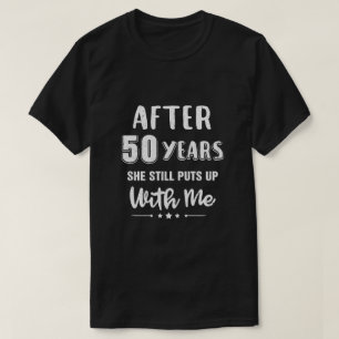 50The Wedding Anniversary Funny Husband Geschenk T-Shirt