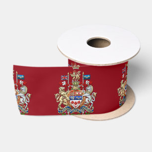 [510] Kanadische Wappen [3D] Satinband