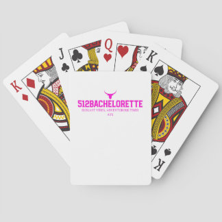 512Bachelorette Kartendecke Spielkarten