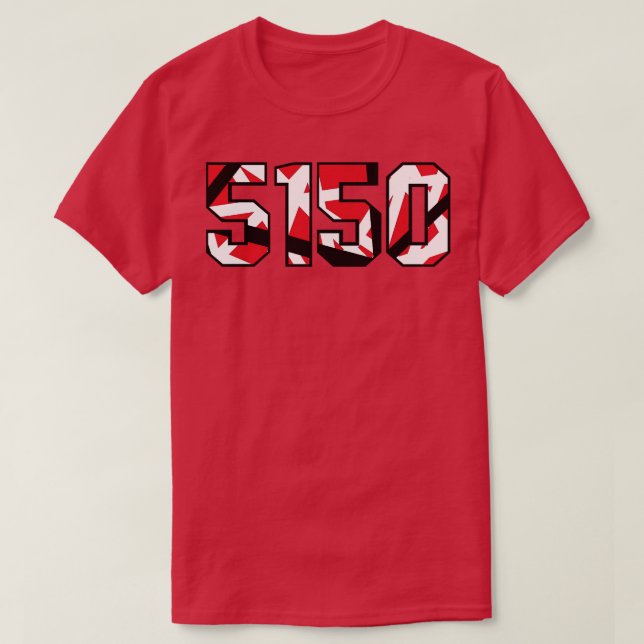 5150 E V H Gitarre Inspirierte Illustration Telefo T-Shirt (Design vorne)