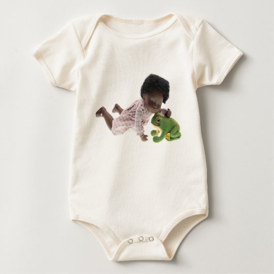519 Sasha Cara Black Baby Baby Strampler