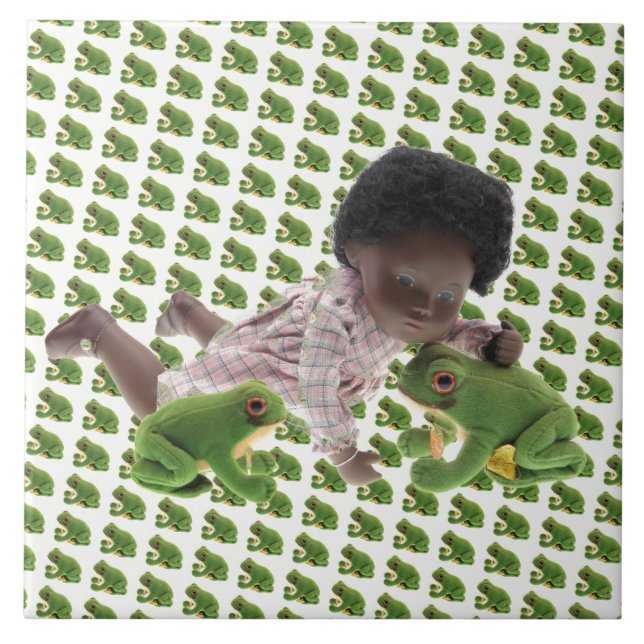 519 Sasha Cara Black  Baby Fliese (Vorderseite)
