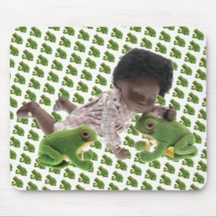 519 Sasha Cara Black Baby Mausmatte Mousepad