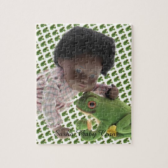 519 Sasha Cara Black Baby Puzzles