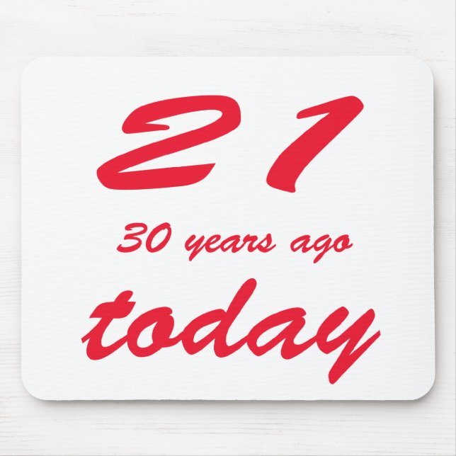 51 Geburtstag Mousepad (Vorne)