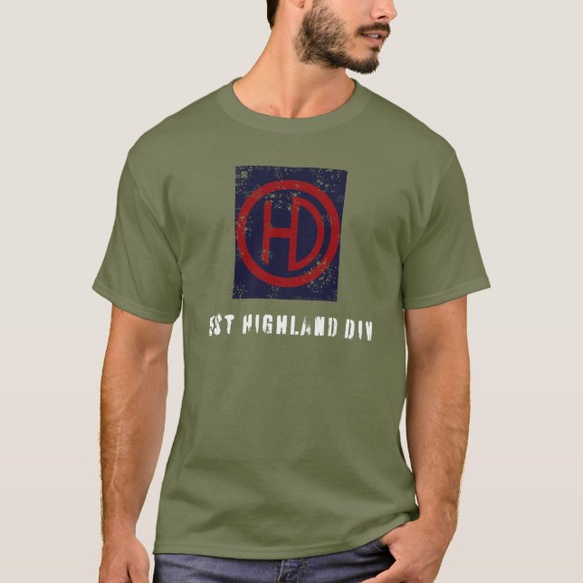 51. Highland Division (in Not) T-Shirt (Vorderseite)