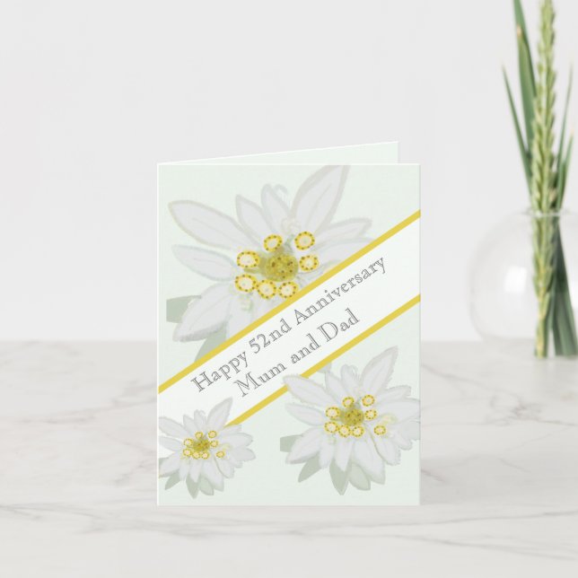 51. Hochzeitstag Karte (Vorderseite)