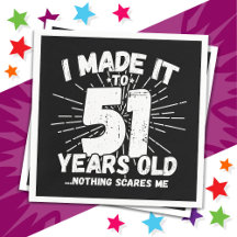 51 Jahre alt Sarcastic Meme Funny 51. Geburtstag