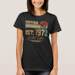 51 Jahre Vintag 1972 51. Geburtstag T-Shirt