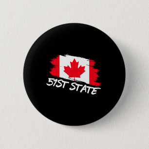 51. Staat Kanada 51 Meme Lustig Trump Button