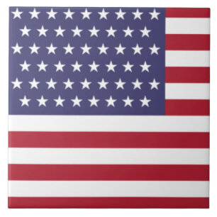 51 Sternenflagge der USA (USA) Fliese