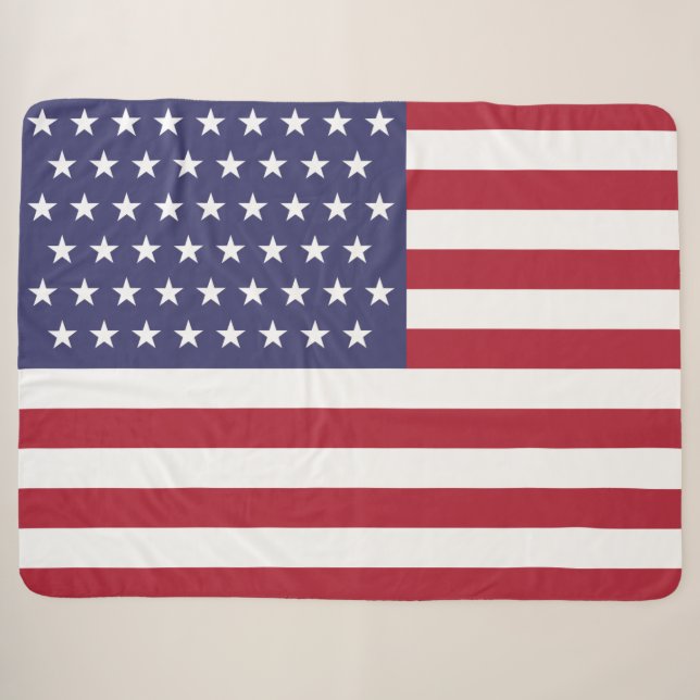 51 Sternenflagge der USA (USA) Sherpadecke (Vorderseite (Horizontal))
