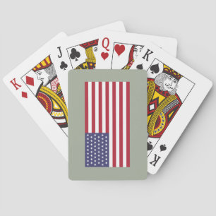 51 Sternenflagge der USA (USA) Spielkarten