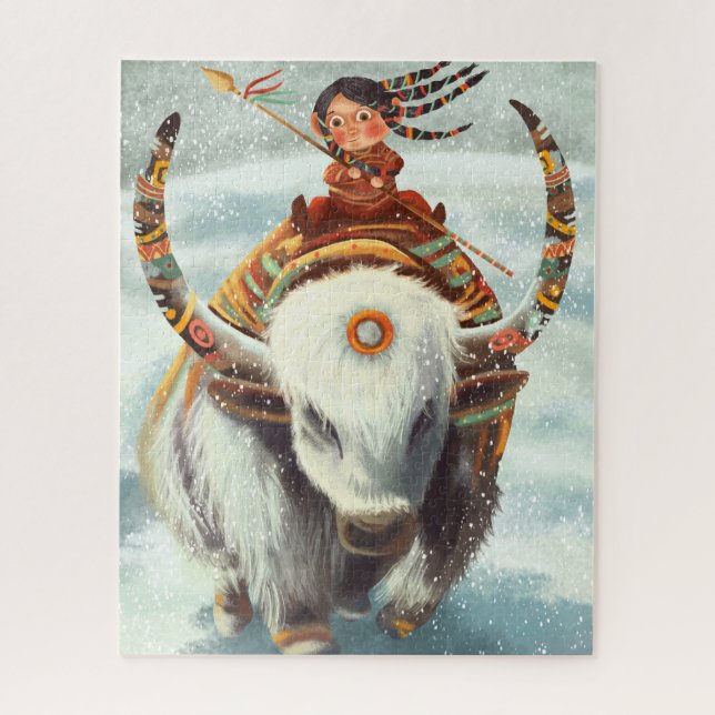 520 Stück Buffalo Puzzle (Vertikal)