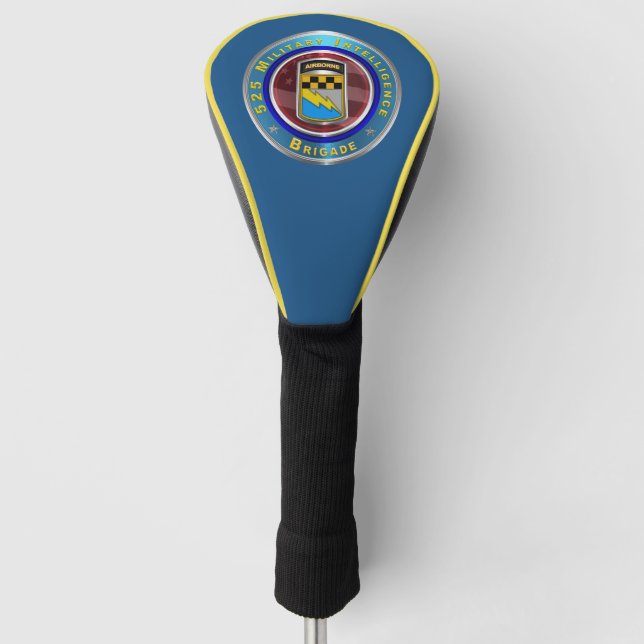 525 Brigade des Militärgeheimdienstes "Im Flugzeug Golf Headcover (Vorderseite)