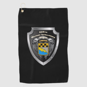 525 Brigadeschild der militärischen Nachrichtendie Golfhandtuch