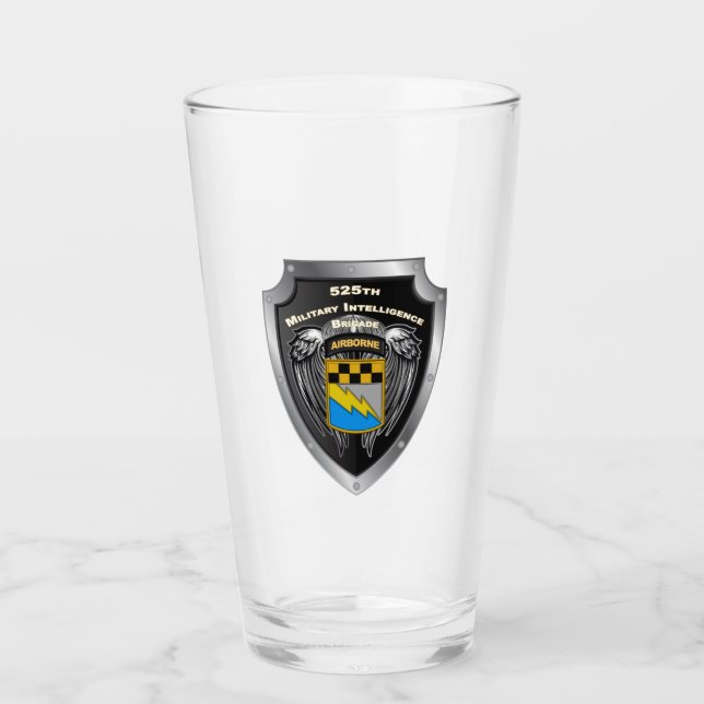 525 Expeditionär des militärischen Nachrichtendien Glas (Vorderseite)