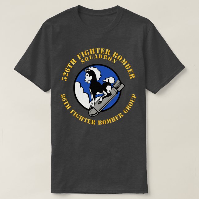 526. Kampfbomber Sqdrn 86. Kampfbomber Gro T-Shirt (Design vorne)