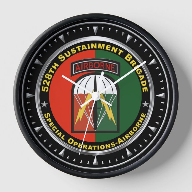 528. Nachhaltigkeitsbrigade, Sondereinsätze Uhr (Vorderseite)