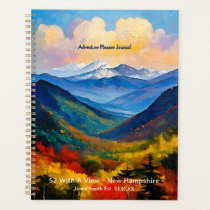 52 Avec Vue Sommet des sommets de la montagne du N