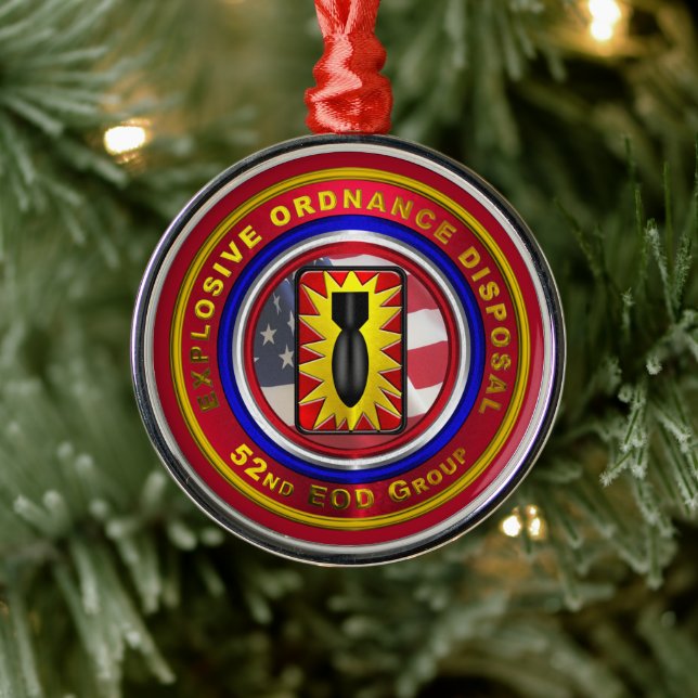 52. EOD GROUP Weihnachten Ornament Aus Metall (Baum)