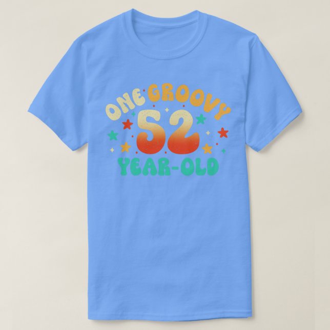 52. Geburtstag 2 T-Shirt (Design vorne)