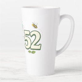 52. Geburtstag Gartencafe-Tasse Geschenk Pflanzenl Milchtasse