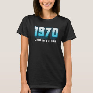 52. Geburtstag Ladys Mens 52 Jahre 1970 14 T-Shirt