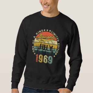 52. Geburtstagsdekorationen Juni 1969 Männer Fraue Sweatshirt