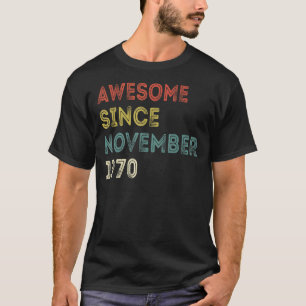 52 Jahre Phantastisch seit November 1970 52. Bir T-Shirt