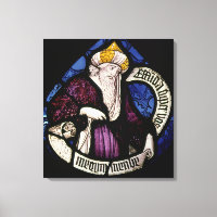52:Roundel des Propheten Ezekiel, 15. Jahrhundert