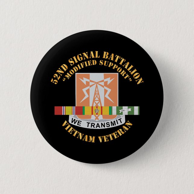 52. Signalbataillon (geänderte Unterstützung) w SV Button (Vorderseite)