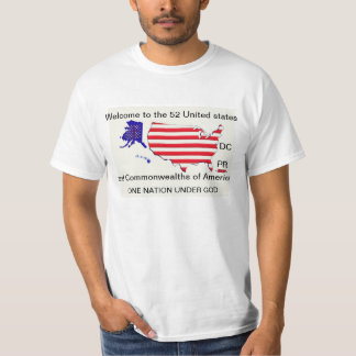 52 STAATEN UNTER GOTT-T - Shirt