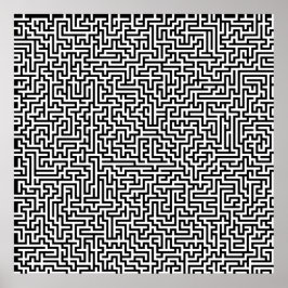 52x52 ou plus petite affiche Maze1 Customisez le b
