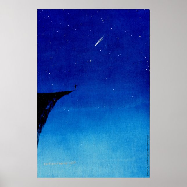 5383.Learnin' to Fly/ bluedge? Poster/Print Poster (Vorne)