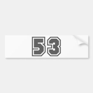 53 AUTOAUFKLEBER