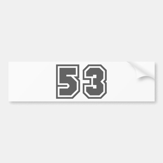53 AUTOAUFKLEBER (Vorne)