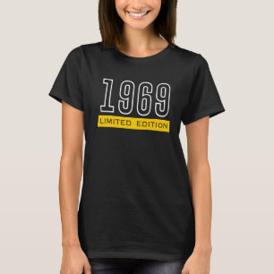 53. Geburtstag Ladys Mens 53 Jahre 1969 7 T-Shirt